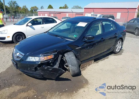 2006 Acura Tl из США, поврежденный, VIN 19UUA66286A007311
